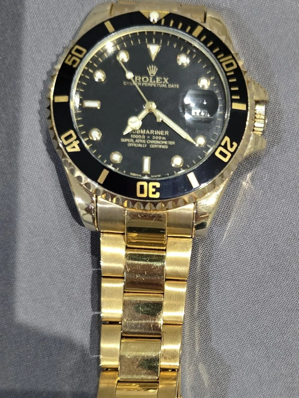 Luxury Fashion Gold Day-Date Yacht-Master Mens Watch.